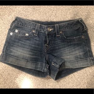 True religion jean shorts